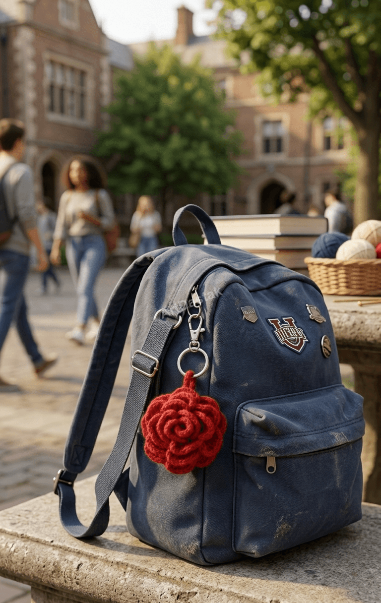 Rose Bag Charm Chain